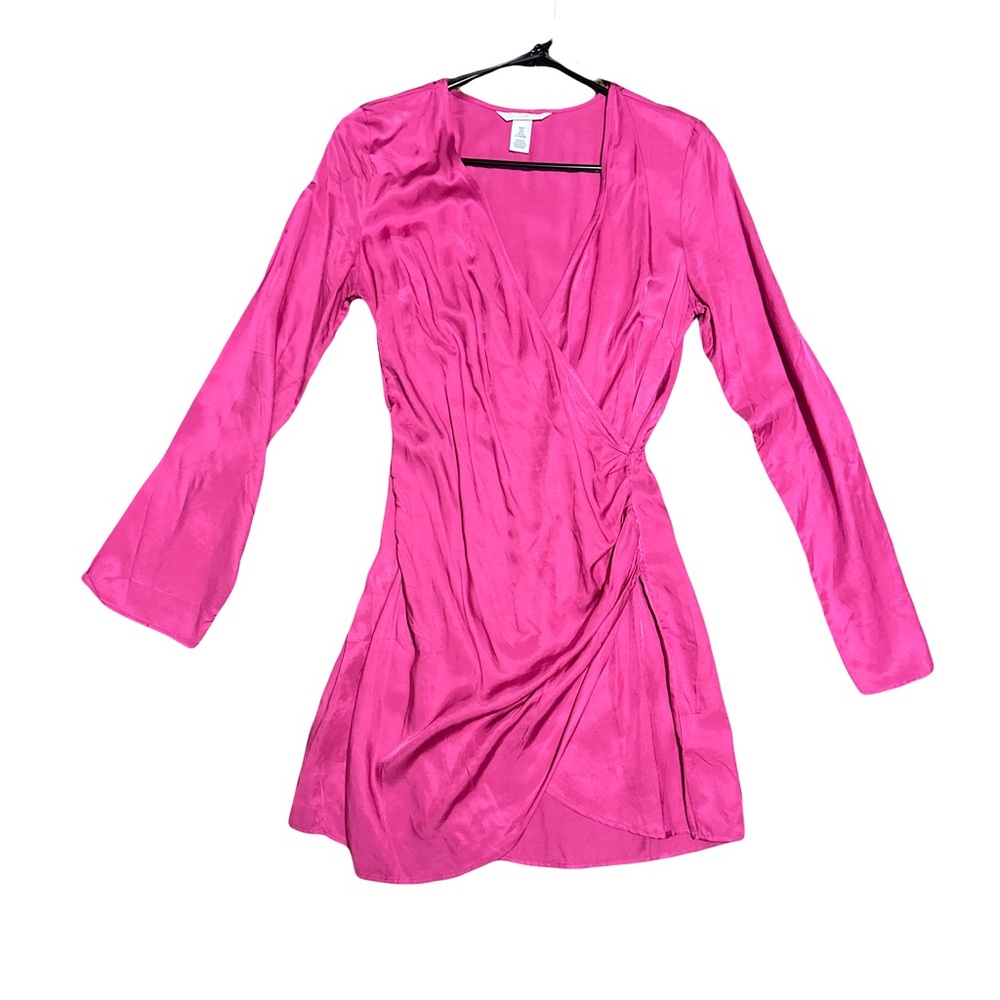 H&M Silk Pink Dress